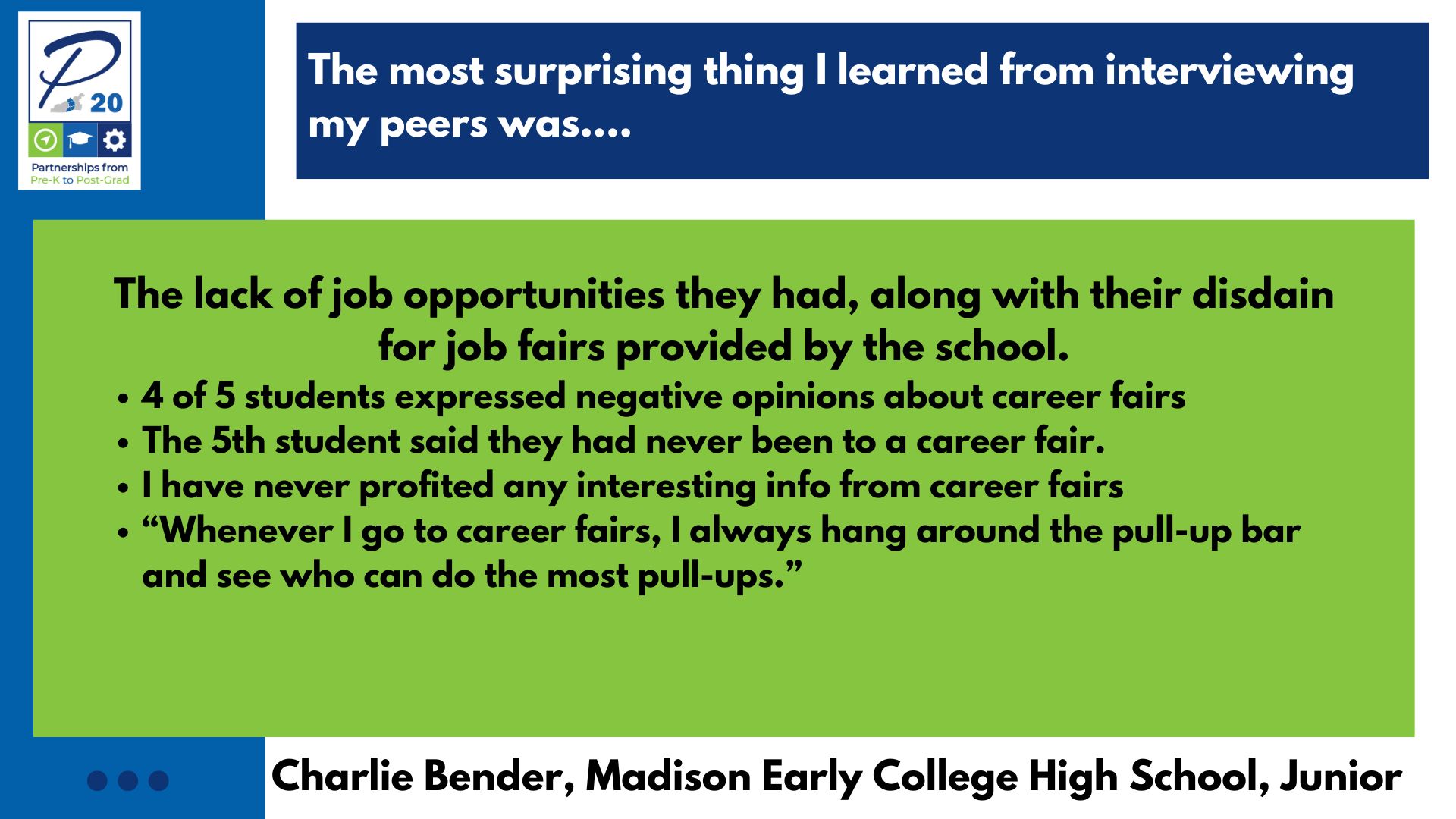 Q1 Charlie Job Fairs